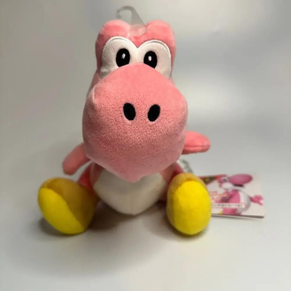 Pink YOSHI Plush Super Mario All Star Collection 8" Japanese NWT - Picture 3 of 6